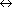 Chemical equilibrium double arrow showing reaction is reversible.