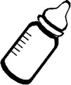 Picture of a baby bottle.