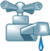 Picture of a dripping faucet
